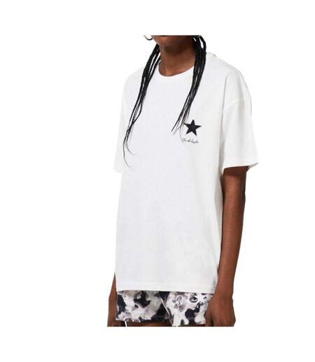 T-shirt Blanc Femme Converse Infill Star - M