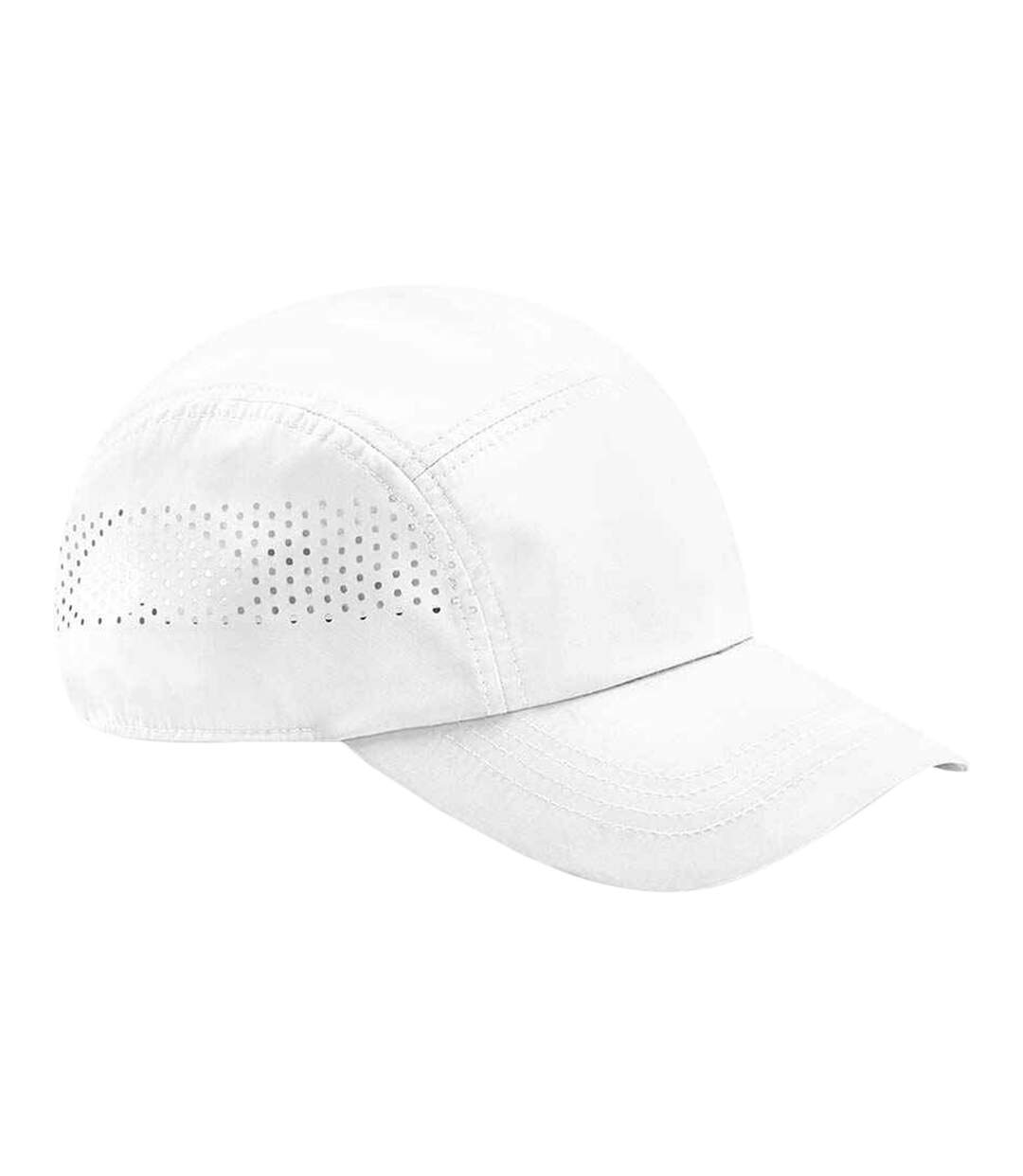 Casquette de baseball technical adulte blanc Beechfield-1