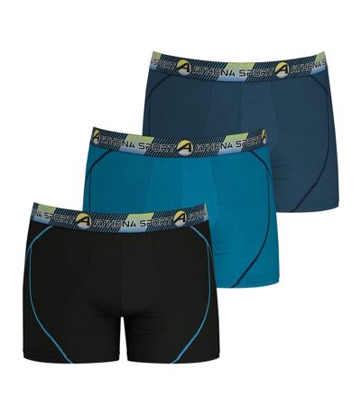 Lot de 3 boxers longs homme Training Dry Athena