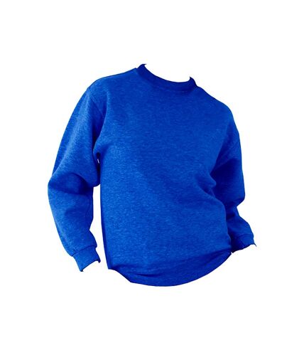 UCC - Sweatshirt uni épais - Adulte unisexe (Bleu royal) - UTBC1193
