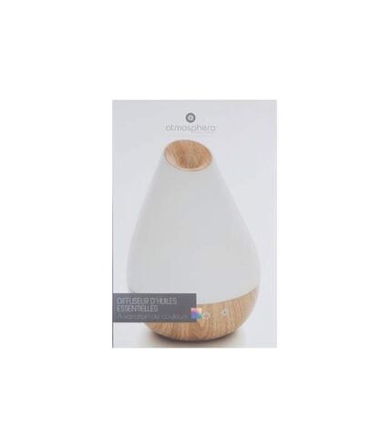 Diffuseur d'Huiles Essentielles LED 22cm Blanc