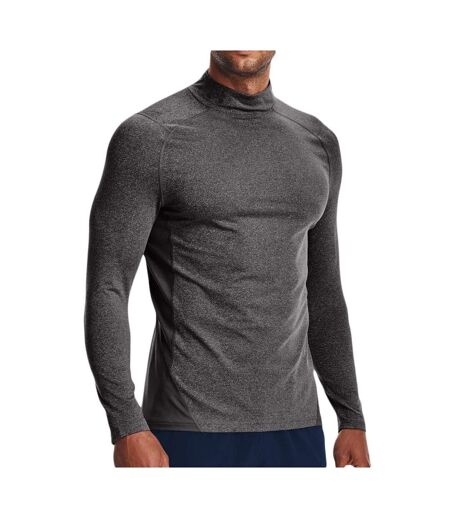 T-shirt Gris Homme Under Armour Comp Mock - L