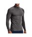 T-shirt Gris Homme Under Armour Comp Mock - L