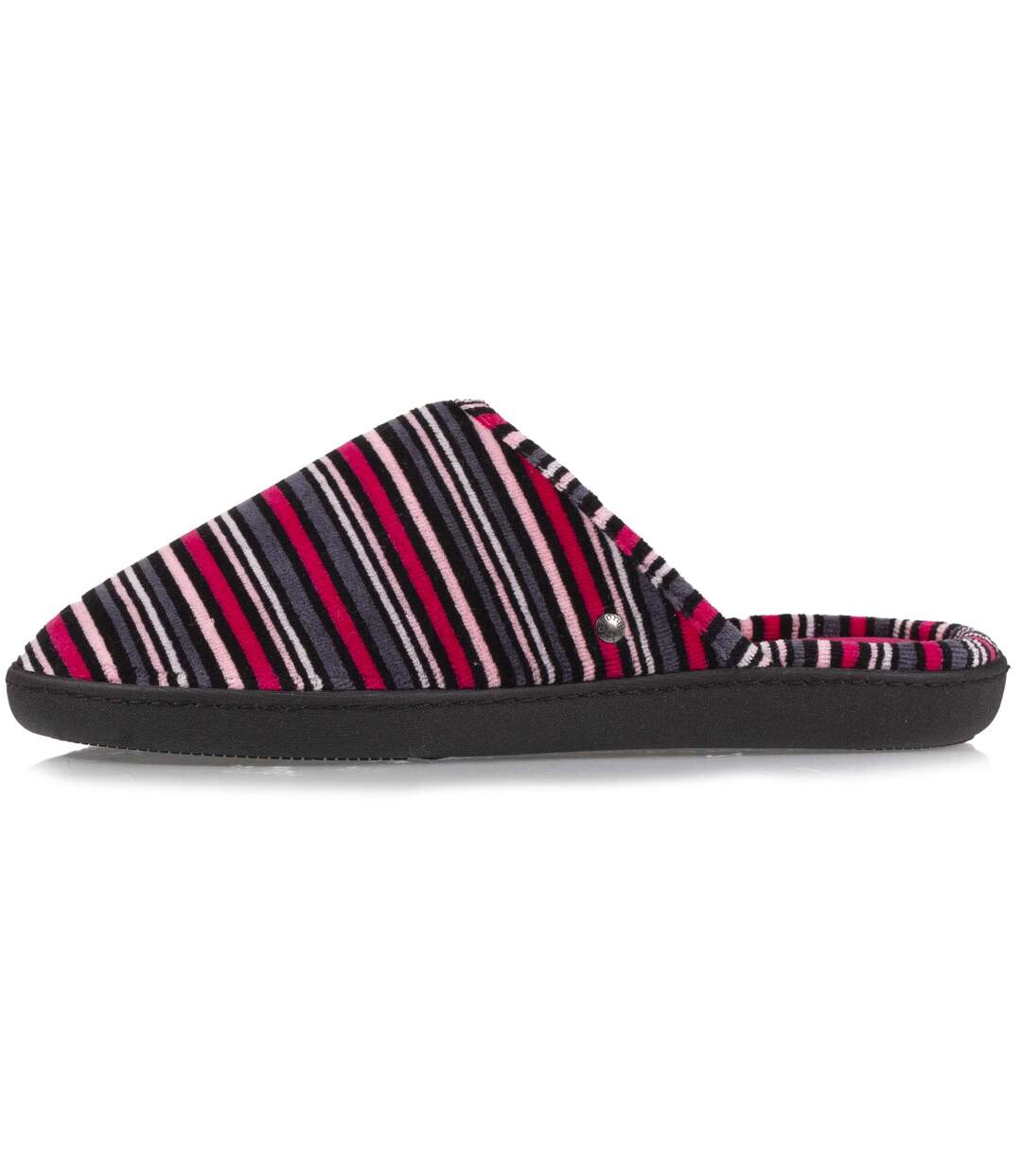 Isotoner Chaussons Mules femme ultra confortables (technologie everywear™), à mémoire de forme, intemporelles-4