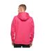 Sweat À Capuche Homme Rose Vif Build Your Brand-3