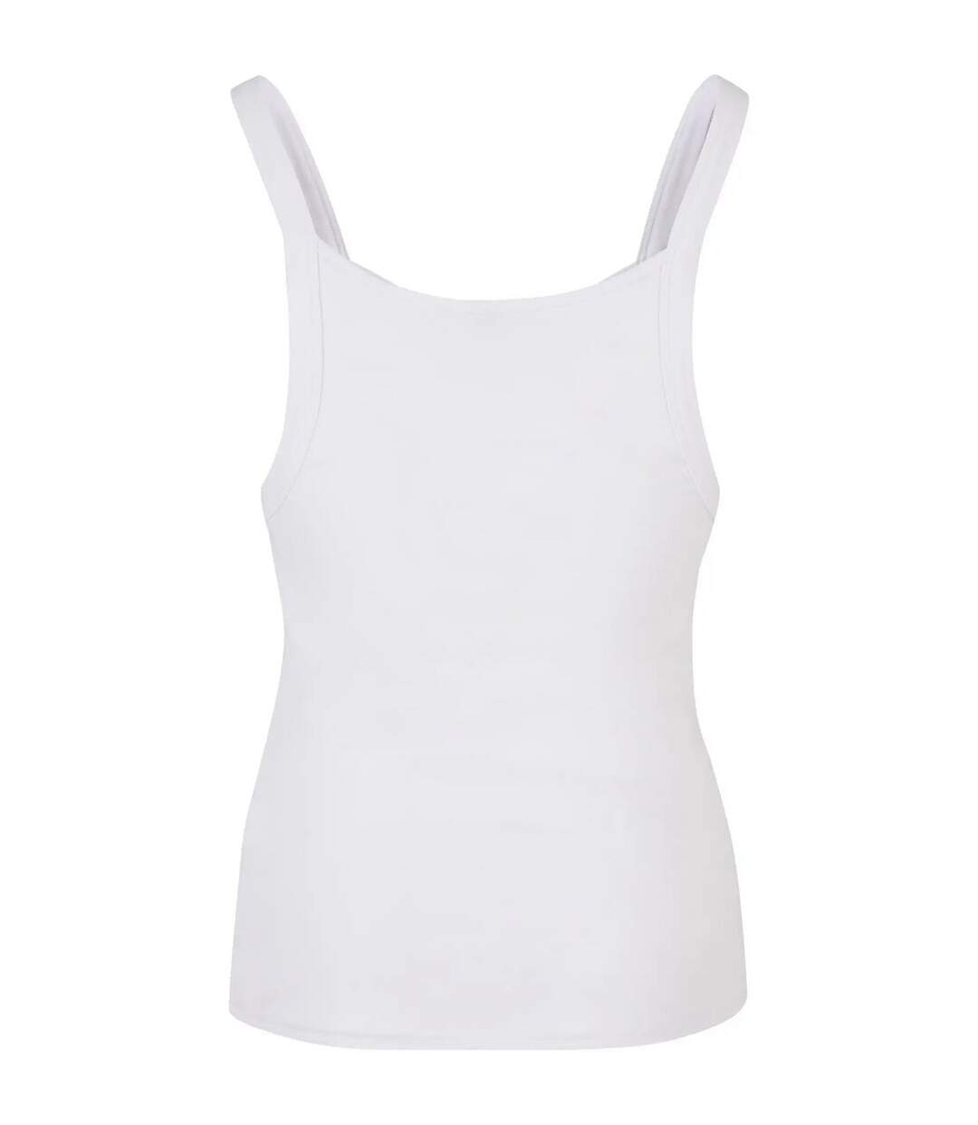 Débardeur Pour Femmes/femmes Blanc Build Your Brand-2