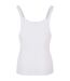 Débardeur Pour Femmes/femmes Blanc Build Your Brand-2