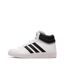 Baskets blanches/noires homme adidas hoops-1