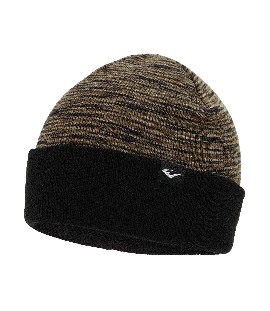 Bonnet Motif/style Rayé Homme Vert Noir Chiné Everlast-2