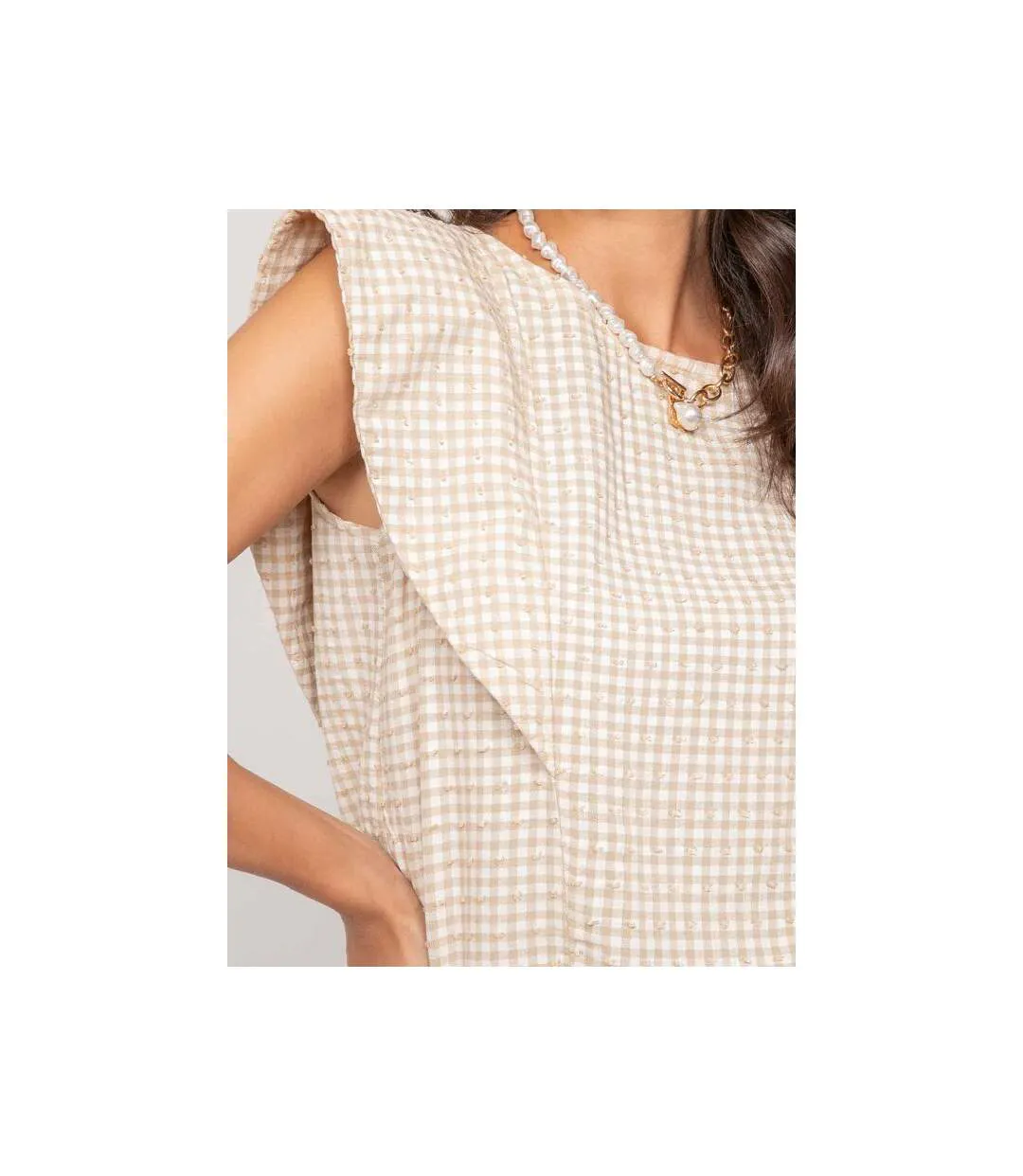 Top sans manches motif FOMELIE - Dona X Lisa-3