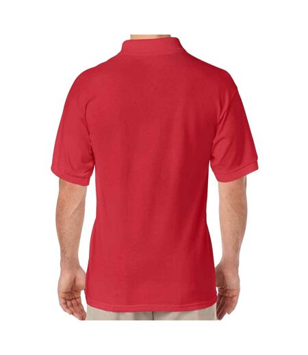 Polo classic homme rouge Gildan