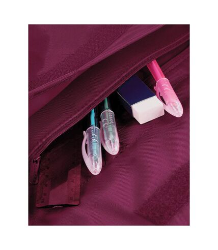 Quadra Junior Book Bag With Strap (Burgundy) (One Size) - UTBC754