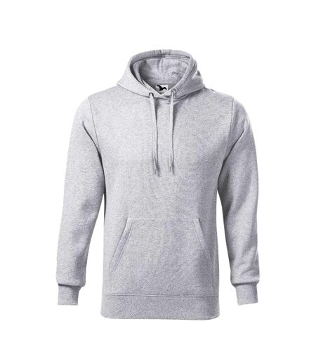 Sweat À Capuche Cape Homme Gris Clair Malfini