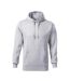 Sweat À Capuche Cape Homme Gris Clair Malfini-1