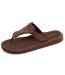Isotoner Tongs femme très confortables, dessus sophistiqué-1