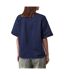 T-shirt Sophi Femme Bleu Marine 4th & Reckless-3