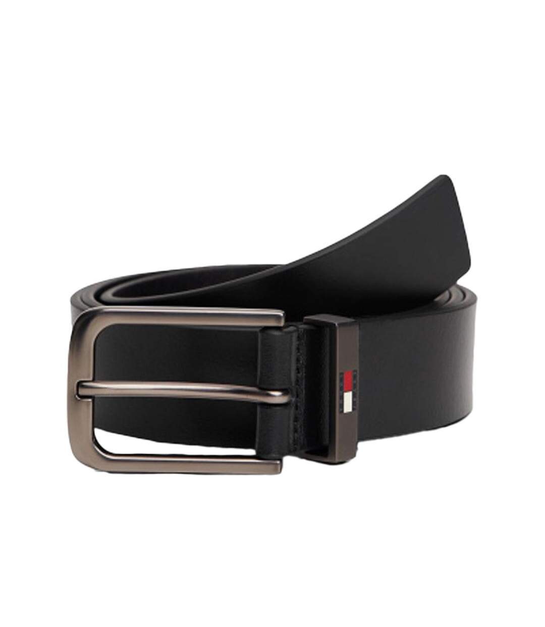 Ceinture noire homme tommy hilfiger leathers-1