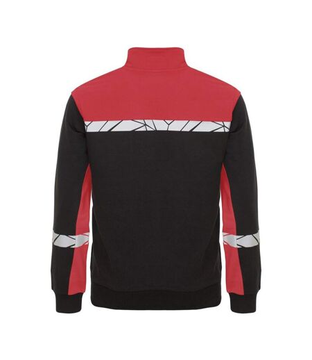 Sweat Progression Homme Noir Rouge Projob