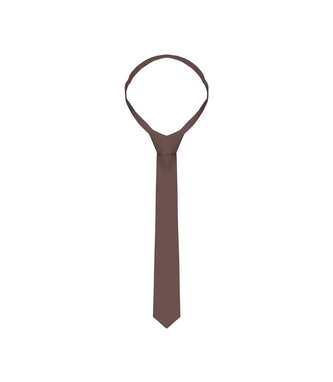 Cravate Adulte Taille Unique Marron Clair Karlowsky-1