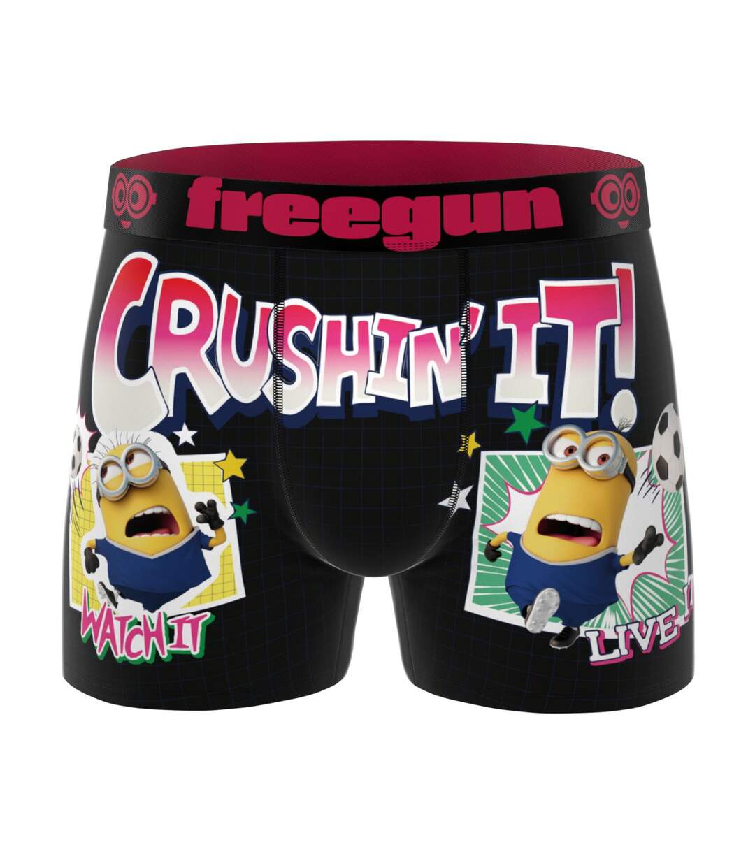 Lot de 3 boxers homme Despicable me Freegun-4