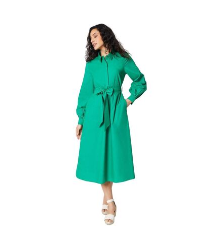 Robe chemisier femme vert Principles