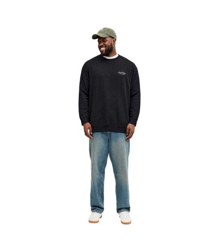 Mens Archive Logo Sweatshirt Black Jack And Jones