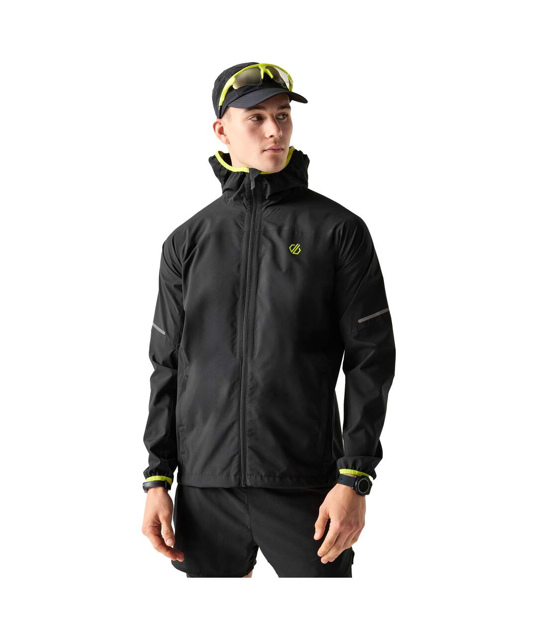 Mens Ultra Light Waterproof Jacket Black Dare 2B-1