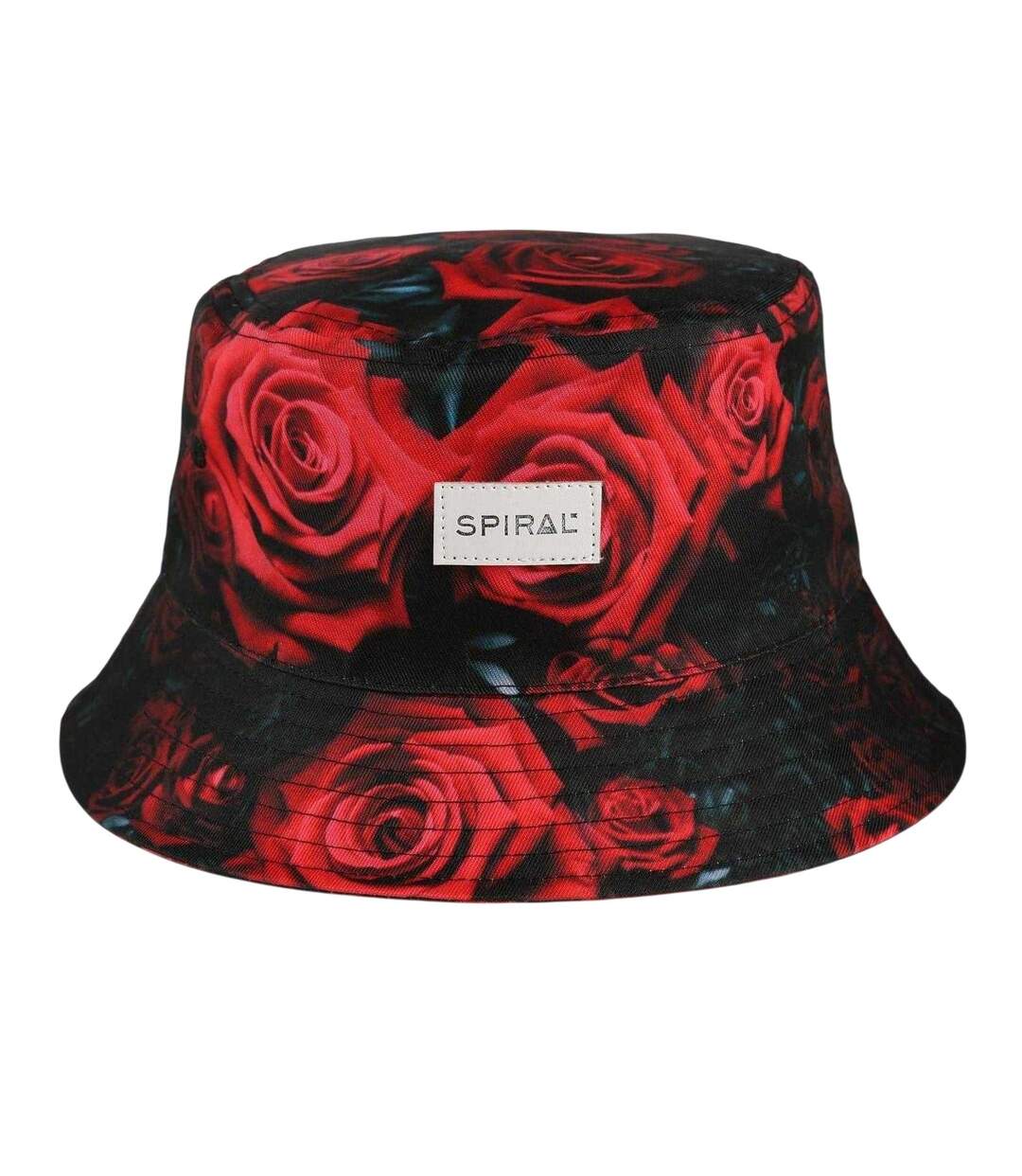 Bob Femme Noir Rouge Spiral-1