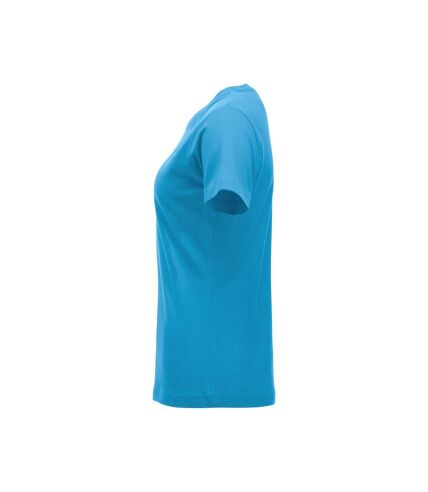 Clique Womens/Ladies New Classic T-Shirt (Turquoise) - UTUB253