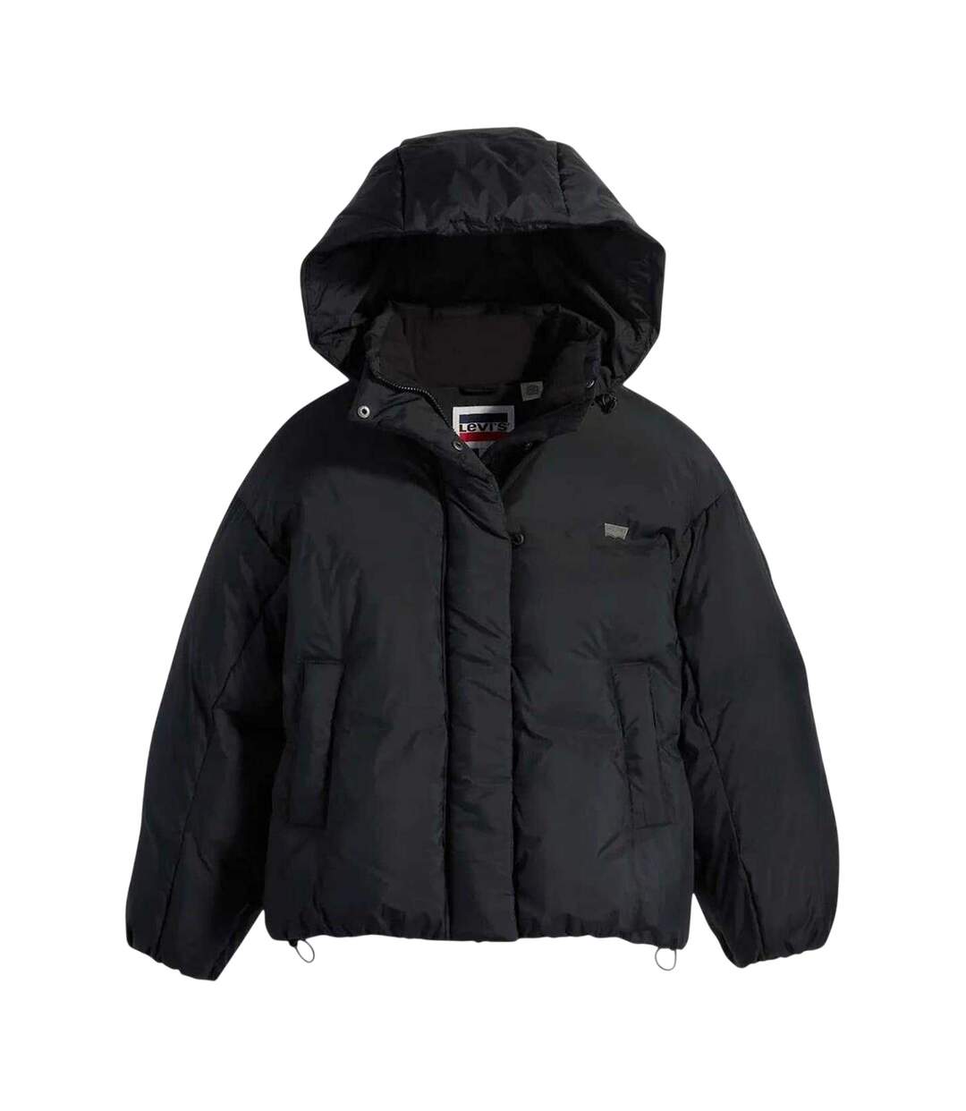 Womens/ladies Hooded Oversized Puffer Jacket Caviar Levis-2