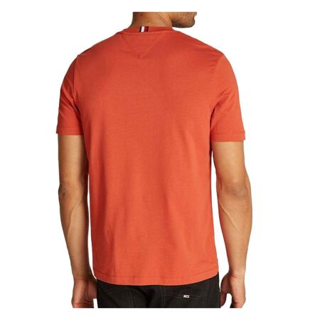 T-shirt Rouge Homme Tommy Hilfiger Chest - M