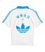 Polo Edison Chen Homme Blanc Bleu Adidas-3