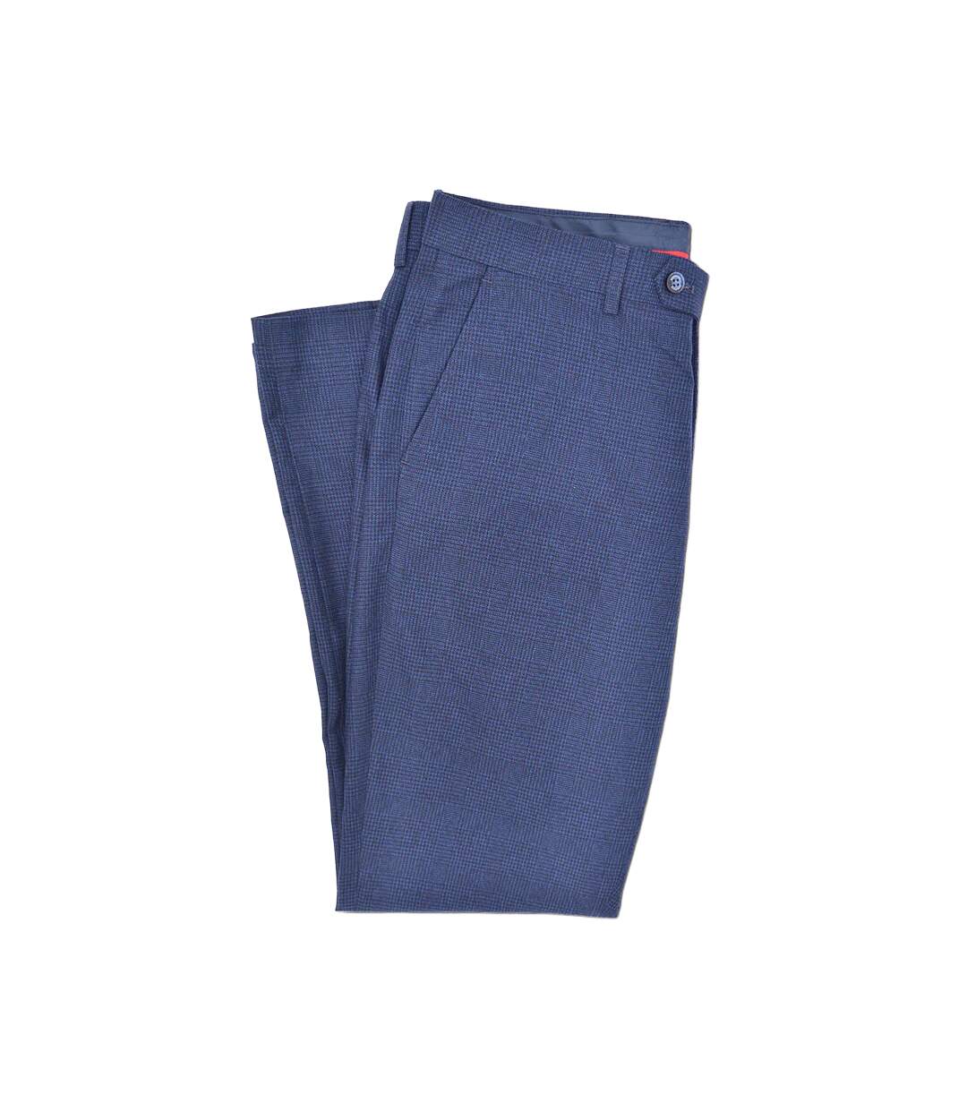 Pantalon de costume spencer homme bleu marine Lambretta-3