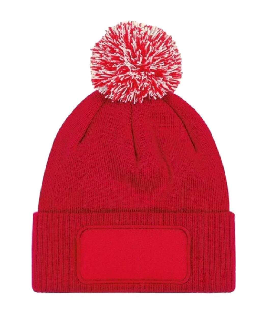 Bonnet Unisexe Pour Adultes Snowstar Printers Rouge Blanc Beechfield-2