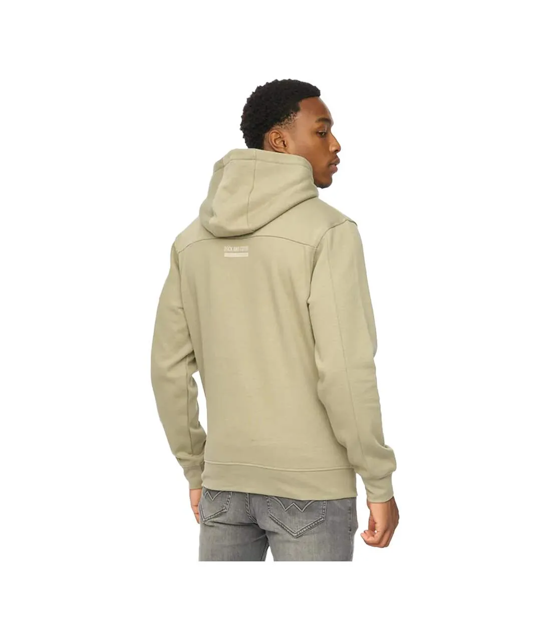 Sweat À Capuche Marsak V2 Homme Vert De Gris Duck And Cover-3