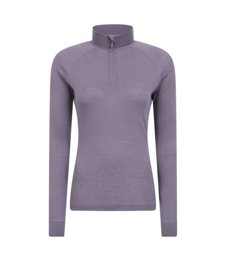 Haut Thermique Femme Vieux Violet Mountain Warehouse