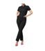 Combinaison Manches Courtes Femme Noir Good American-3
