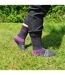3 Paires Chaussettes de Randonnée Femme Rayées Été-4