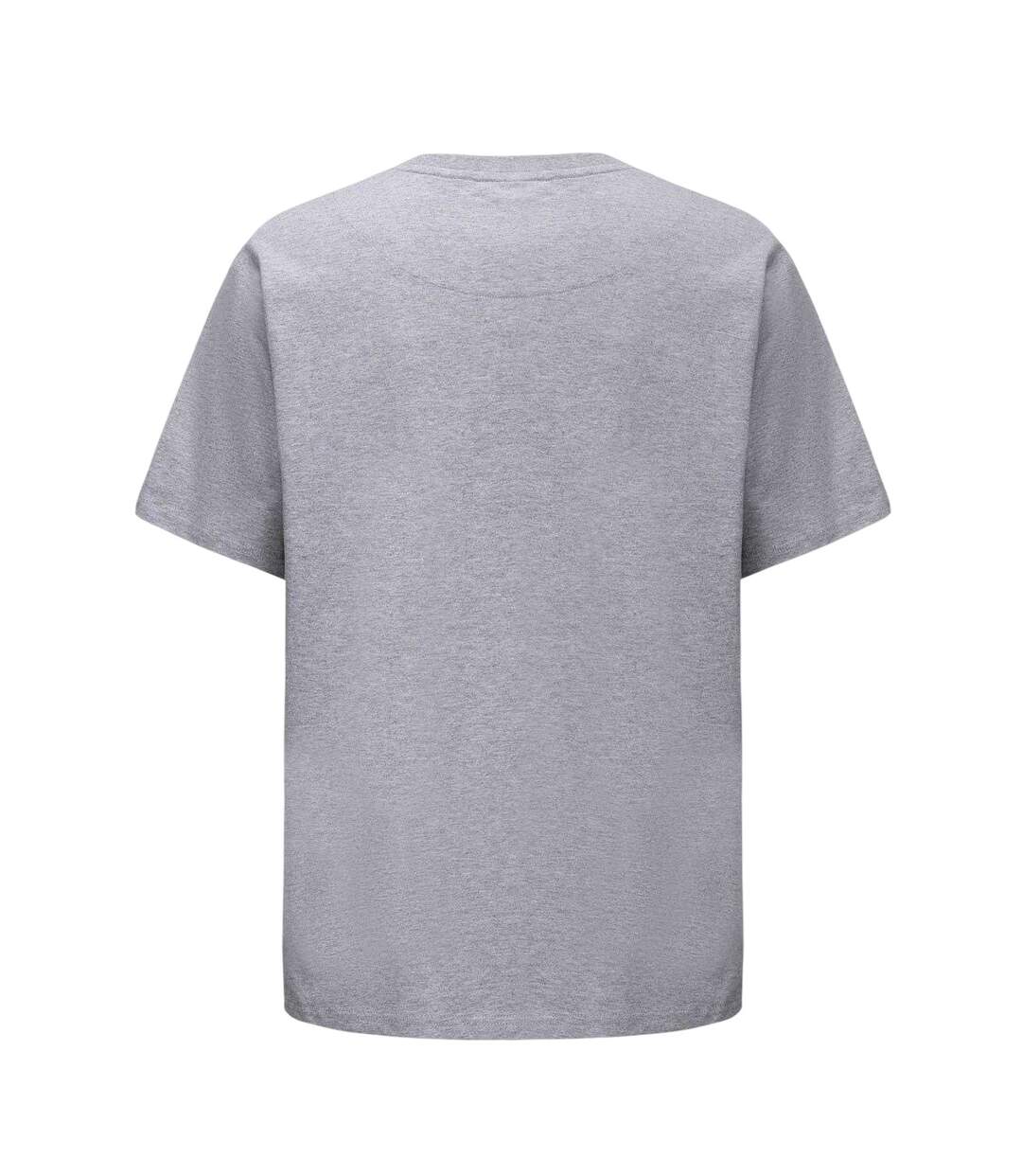 Mens Small Logo Cotton T-shirt Grey Pretty Green-2