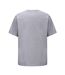 Mens Small Logo Cotton T-shirt Grey Pretty Green-2