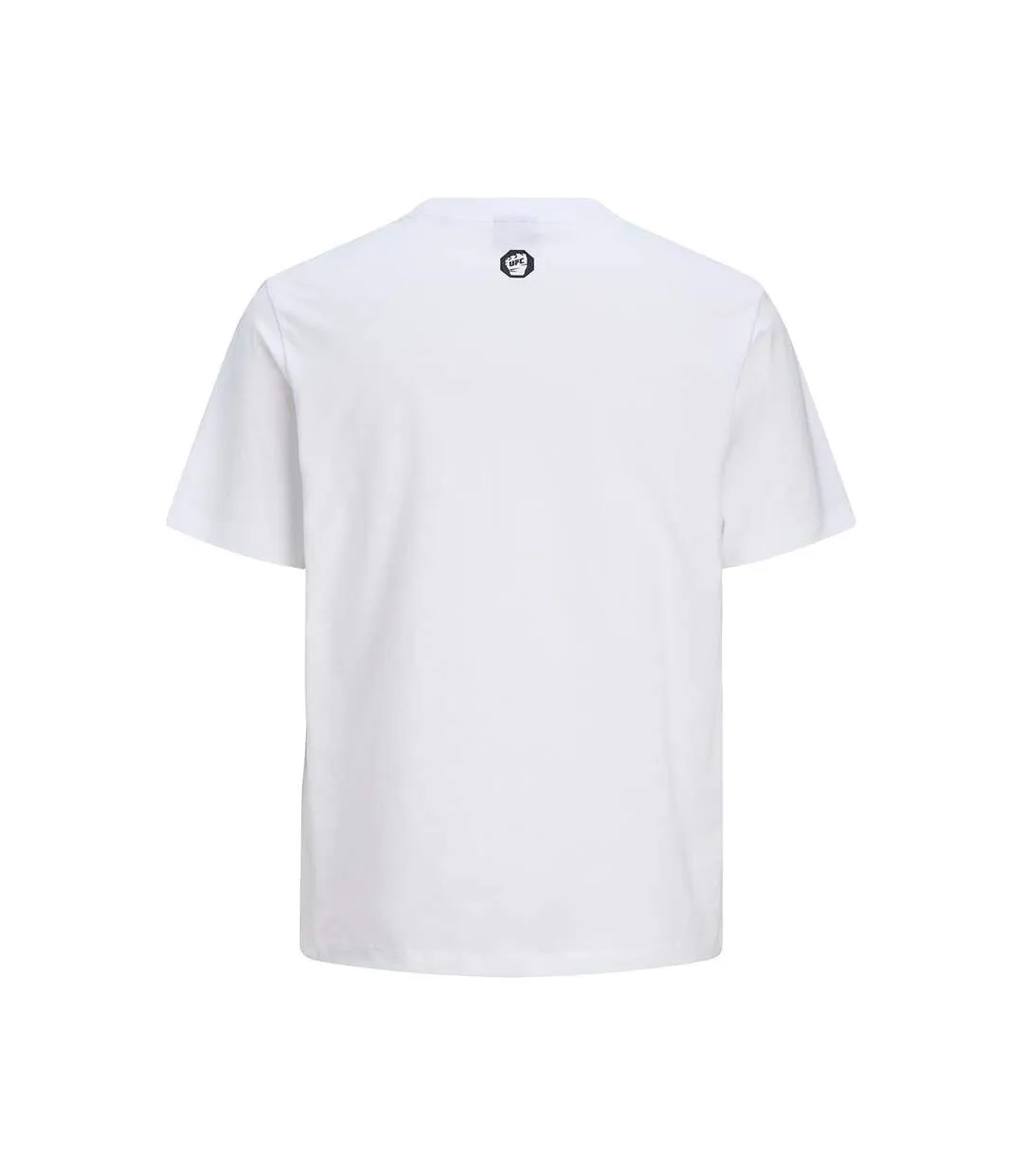 Mens Logo Cotton Regular T-shirt Bright White UFC-2