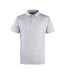 Premier Unisex Adult Coolchecker Pique Polo Shirt (Silver)