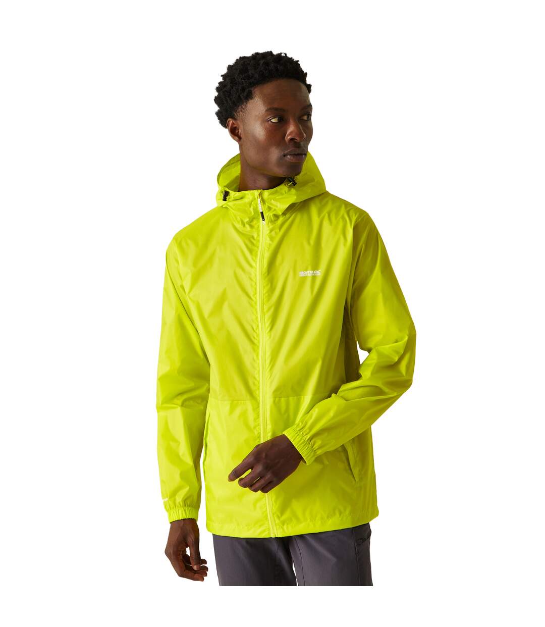Coupe-vent Pack It Homme Jaune Verdâtre Regatta-1