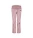 Womens/ladies Brushed Fleece Jogging Bottoms Pink Puma-1