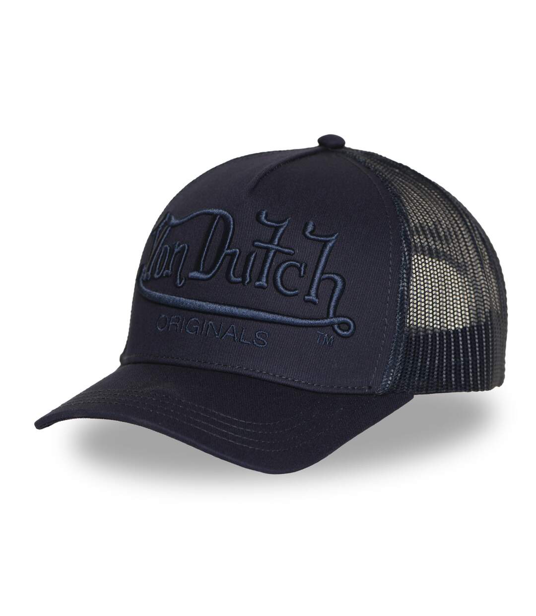Casquette baseball avec filet et logo brodé Embroidery Style Vondutch-1