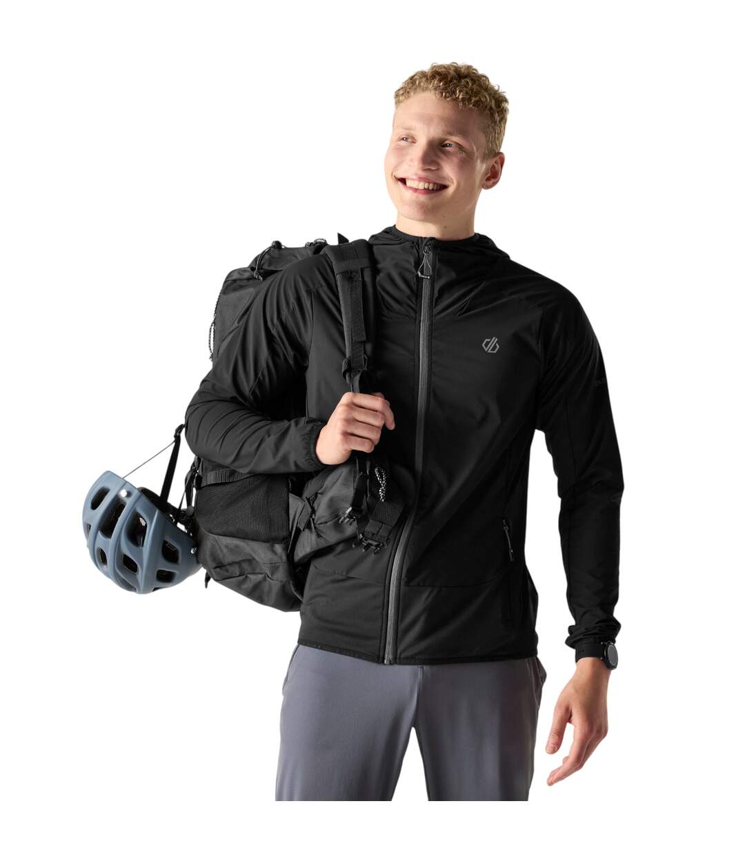 Mens Endurance Stretch Lightweight Jacket Black Dare 2B-2