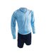 Precision Unisex Adult Marseille T-Shirt & Shorts Set (Sky Blue/Navy) - UTRD703