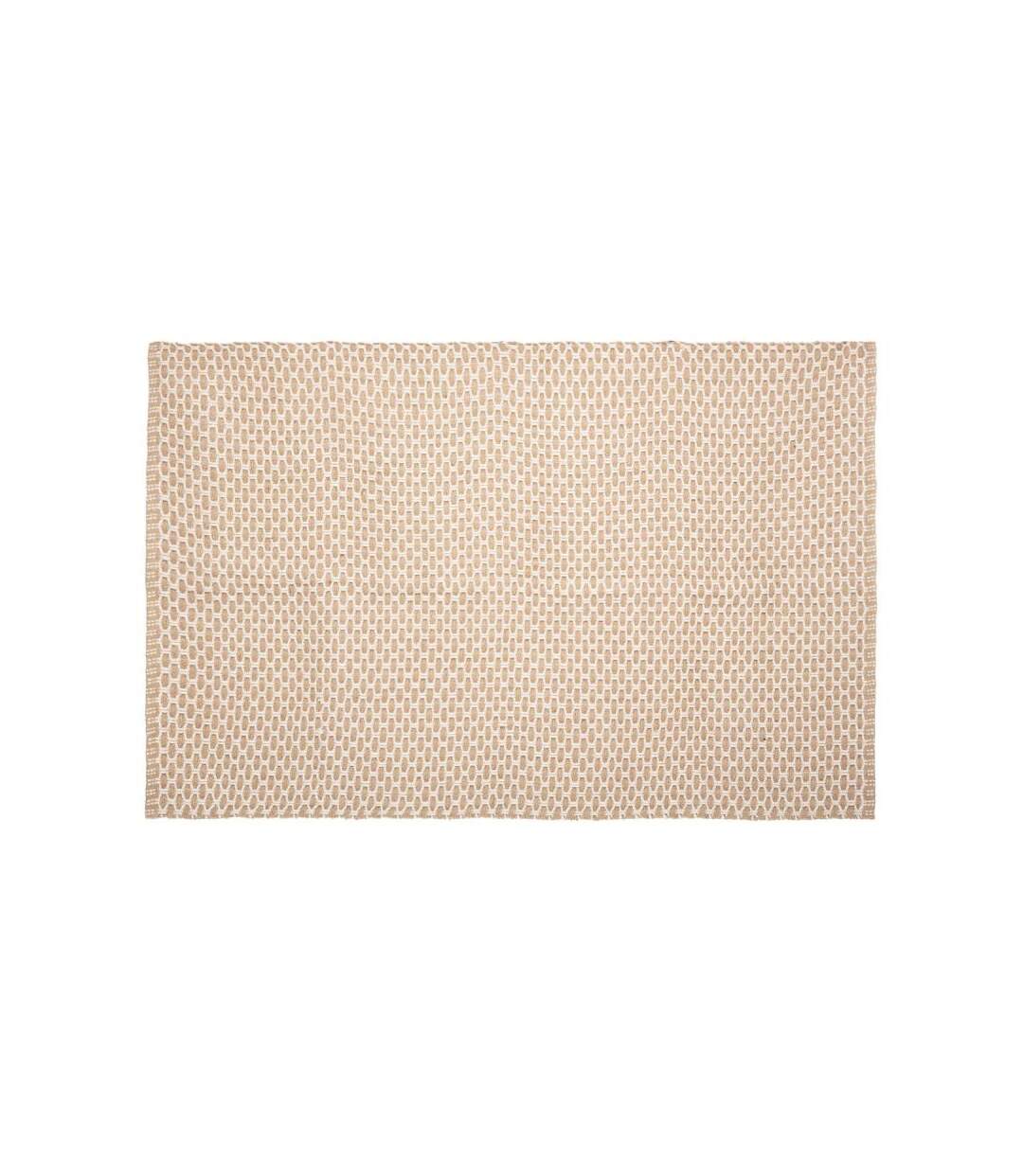 Tapis Déco en Jute Croisillon 120x170cm Naturel