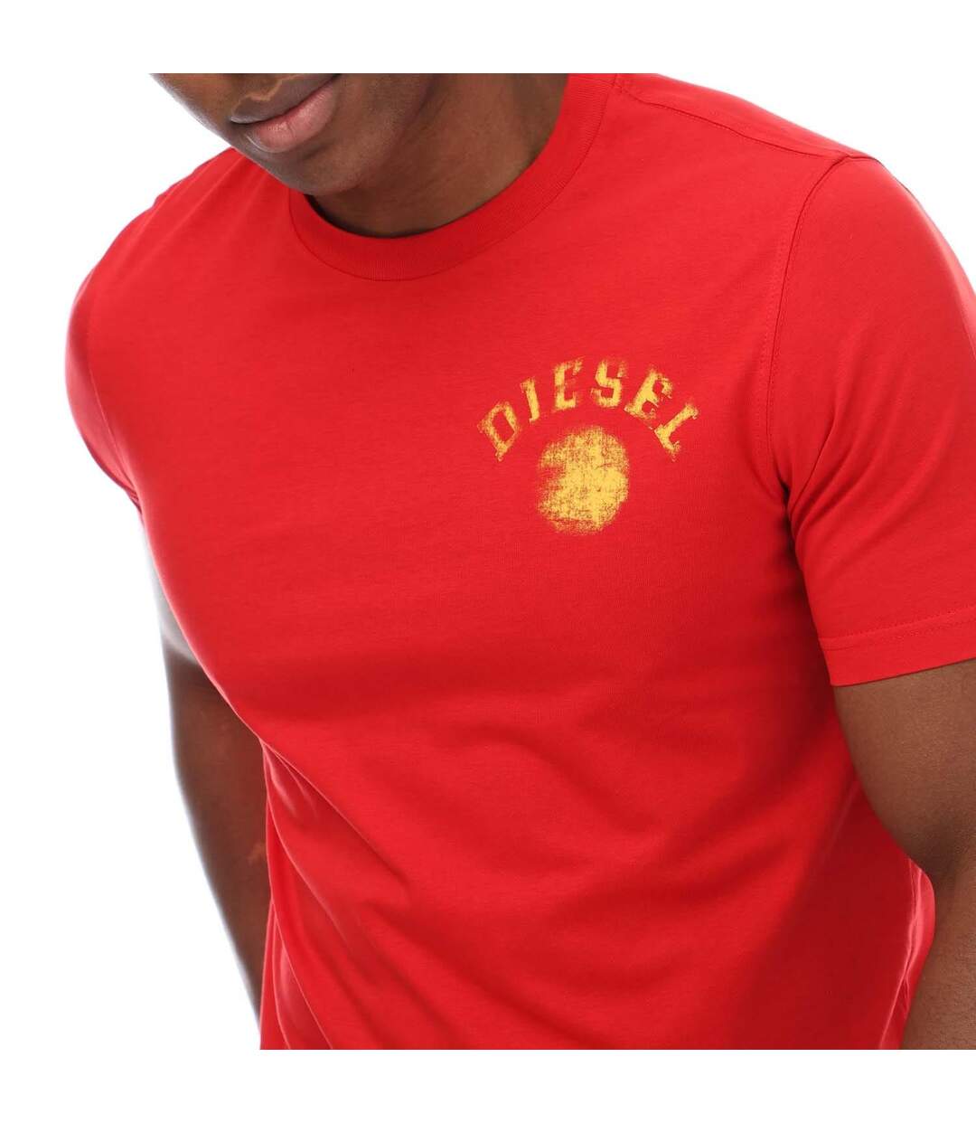 T-shirt T-just 10-4 Homme Rouge Diesel-3
