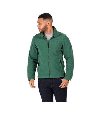 Mens Full Zip Fleece Jacket Bottle Green Regatta Professional